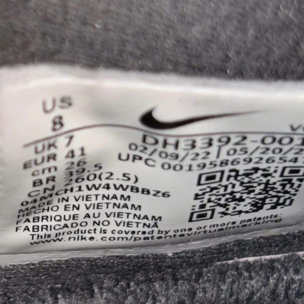 Nike Zoom Metcon Turbo 2 Mens 8 Grey Volt Training Shoes DH3392-001